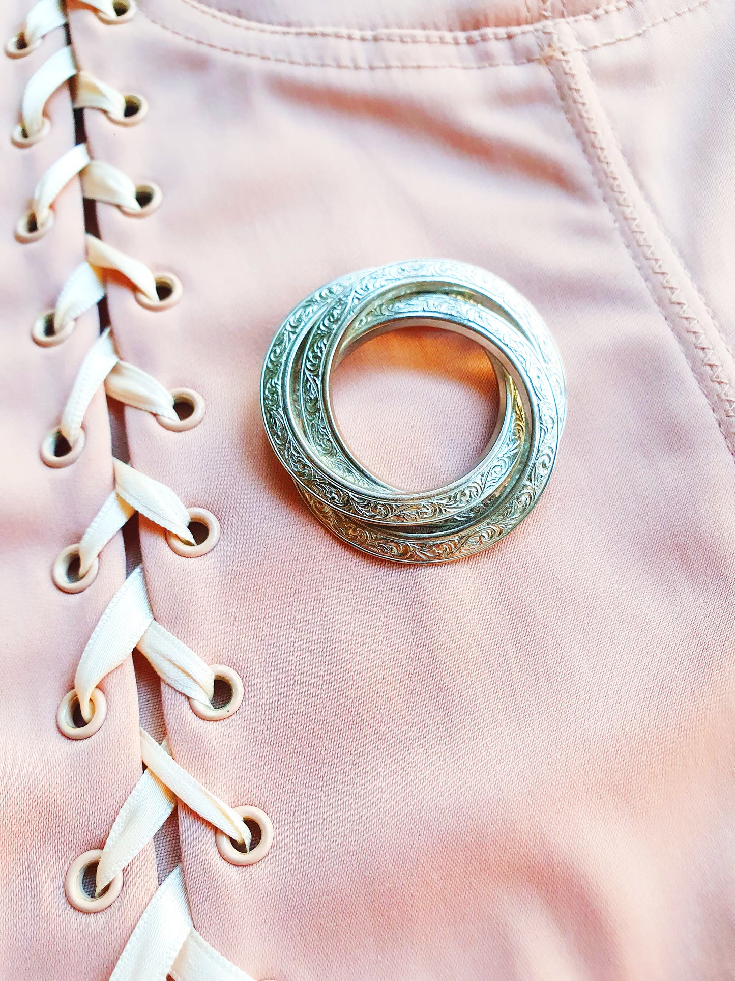 Broche circular vintage